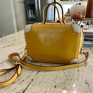 SO FUN to CARRY! Frances Valentine Chip. Canary Yellow